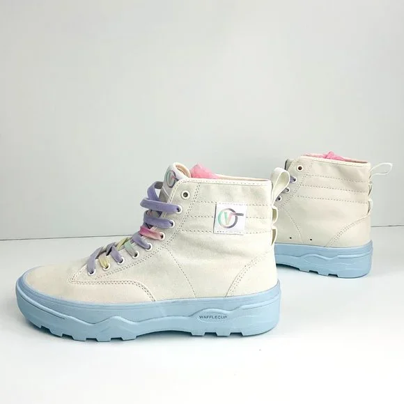 NEW Vans Sentry Wc Pastel Pop High Top  Suede Sneakers Size 13/11.5 - Picture 8 of 13